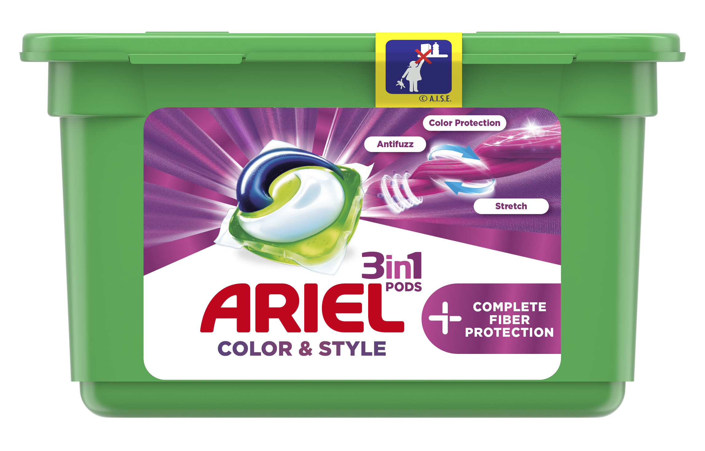 Longer and smoother clothes with Ariel's new laundry capsules