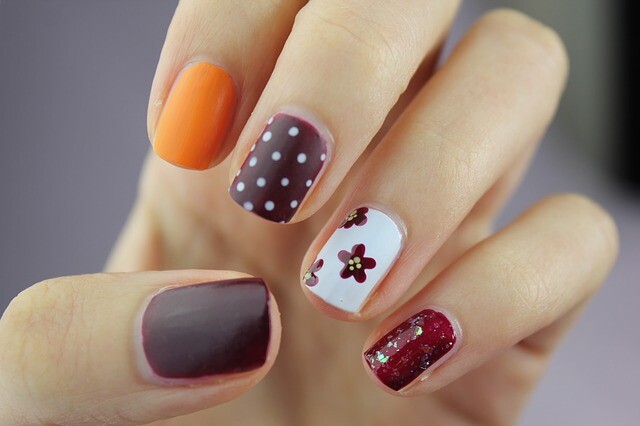 Trendy nails in the fall